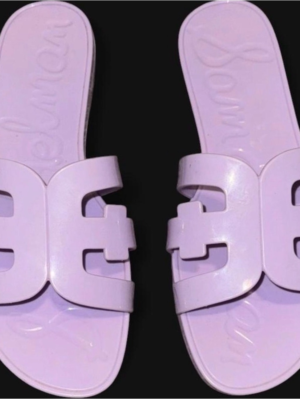 Sam Edelman Lilac Slide Sandals